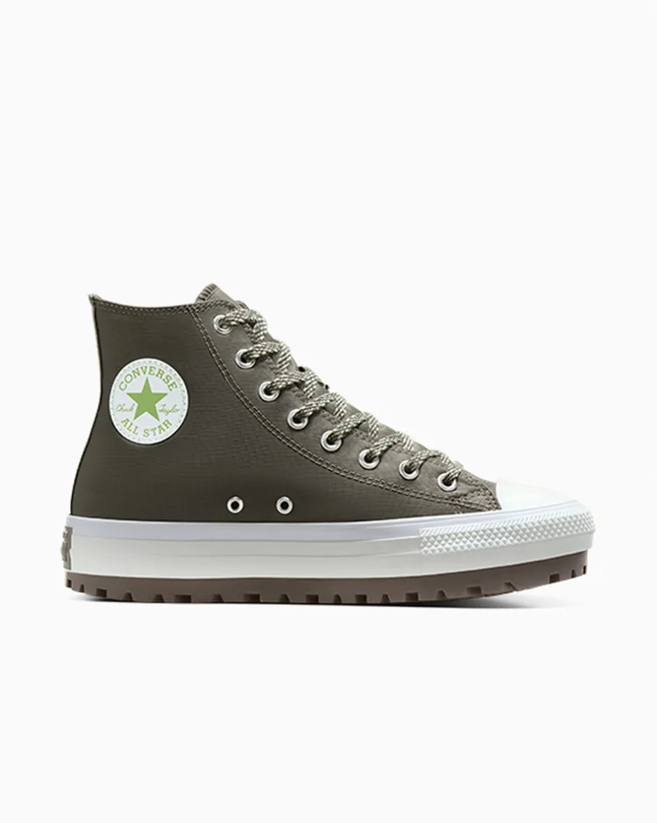 Converse Modelli Alti|Modelli Alti<Chuck Taylor All Star City Trek Tartufo/Foresta Magica/Egret