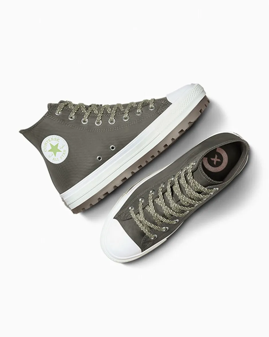 Converse Modelli Alti|Modelli Alti<Chuck Taylor All Star City Trek Tartufo/Foresta Magica/Egret