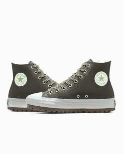 Converse Modelli Alti|Modelli Alti<Chuck Taylor All Star City Trek Tartufo/Foresta Magica/Egret