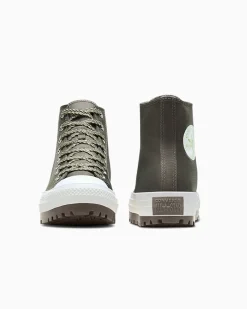Converse Modelli Alti|Modelli Alti<Chuck Taylor All Star City Trek Tartufo/Foresta Magica/Egret