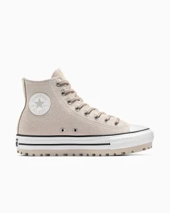 Converse Modelli Alti|Modelli Alti<Chuck Taylor All Star City Trek Suede Papiro/Bianco/Papiro