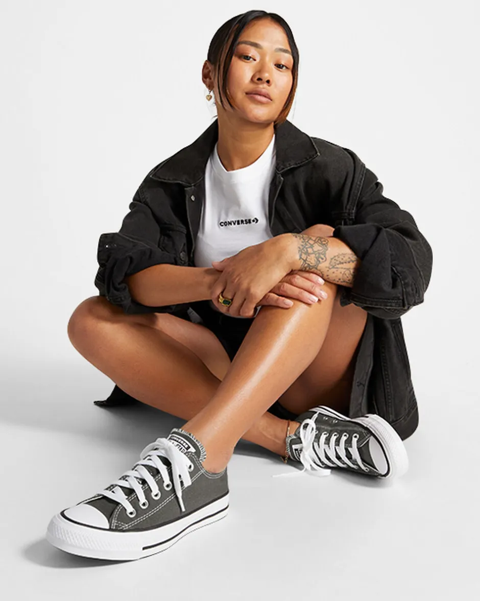 Converse Modelli Bassi|Chuck Taylor All Star<Chuck Taylor All Star Classic Carbone