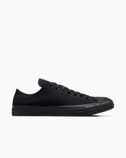 Converse Modelli Bassi|Calzata Larga<Chuck Taylor All Star Classic Nero monocromo