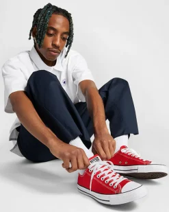 Converse Modelli Bassi|Calzata Larga<Chuck Taylor All Star Classic Rosso