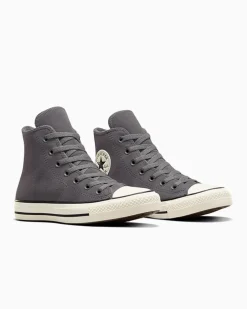 Converse Modelli Alti|Chuck Taylor All Star<Chuck Taylor All Star Colorful Suede Sharkskin/Egret/Black