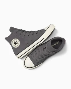 Converse Modelli Alti|Chuck Taylor All Star<Chuck Taylor All Star Colorful Suede Sharkskin/Egret/Black