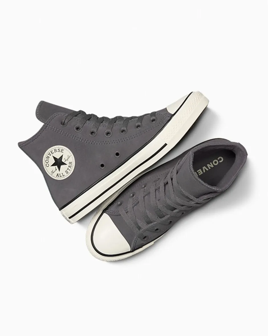 Converse Modelli Alti|Chuck Taylor All Star<Chuck Taylor All Star Colorful Suede Sharkskin/Egret/Black
