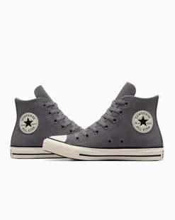 Converse Modelli Alti|Chuck Taylor All Star<Chuck Taylor All Star Colorful Suede Sharkskin/Egret/Black