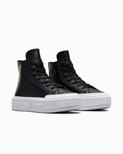 Converse Modelli Alti|Stivaletti<Chuck Taylor All Star Cruise Leather Black/Black/White