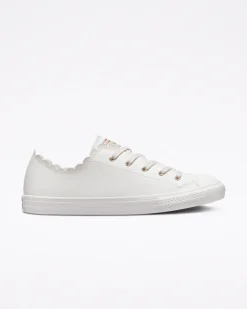 Converse Modelli Bassi<Chuck Taylor All Star Dainty Scalloped Bianco vintage/Bianco vintage