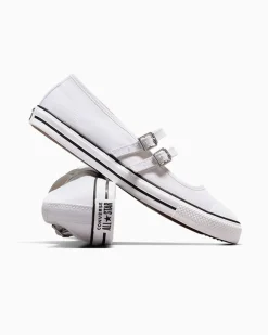 Converse Modelli Bassi<Chuck Taylor All Star Dainty Mary Jane Bianco/Egret/Bianco