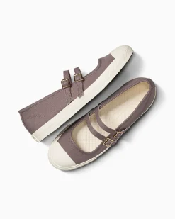 Converse Modelli Bassi<Chuck Taylor All Star Dainty Mary Jane Pomice pura/Egret/Nero