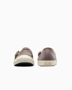 Converse Modelli Bassi<Chuck Taylor All Star Dainty Mary Jane Pomice pura/Egret/Nero