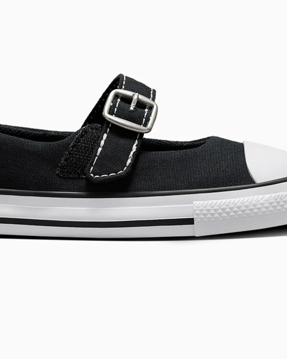 Converse Neonati E Bimbi Piccoli (Età 0-4 Anni)|Ragazza<Chuck Taylor All Star Dainty Mary Jane Nero/Bianco/Nero