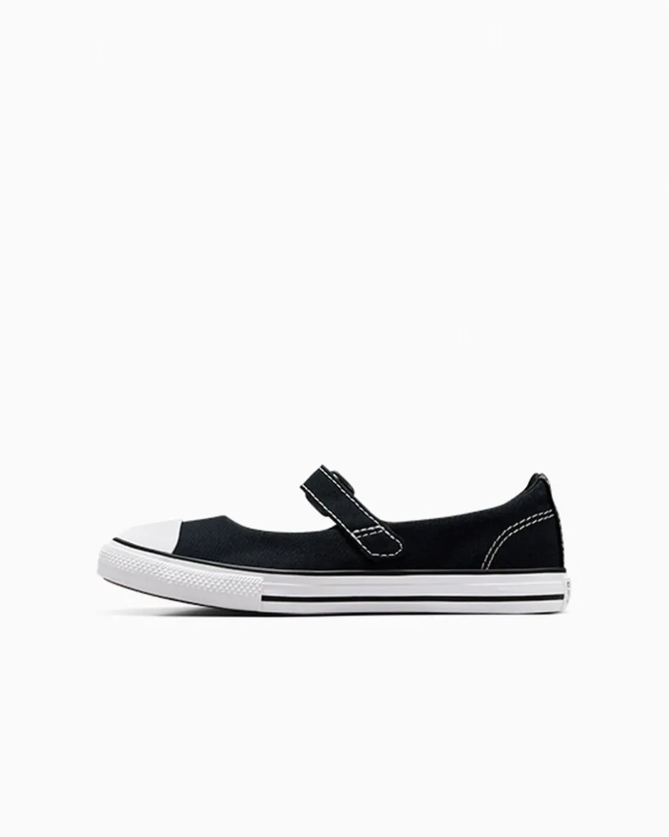Converse Bambini (Età 4-8 Anni)|Ragazza<Chuck Taylor All Star Dainty Mary Jane Nero/Bianco/Nero