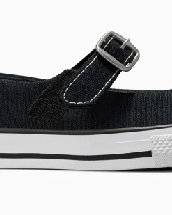 Converse Bambini (Età 4-8 Anni)|Ragazza<Chuck Taylor All Star Dainty Mary Jane Nero/Bianco/Nero