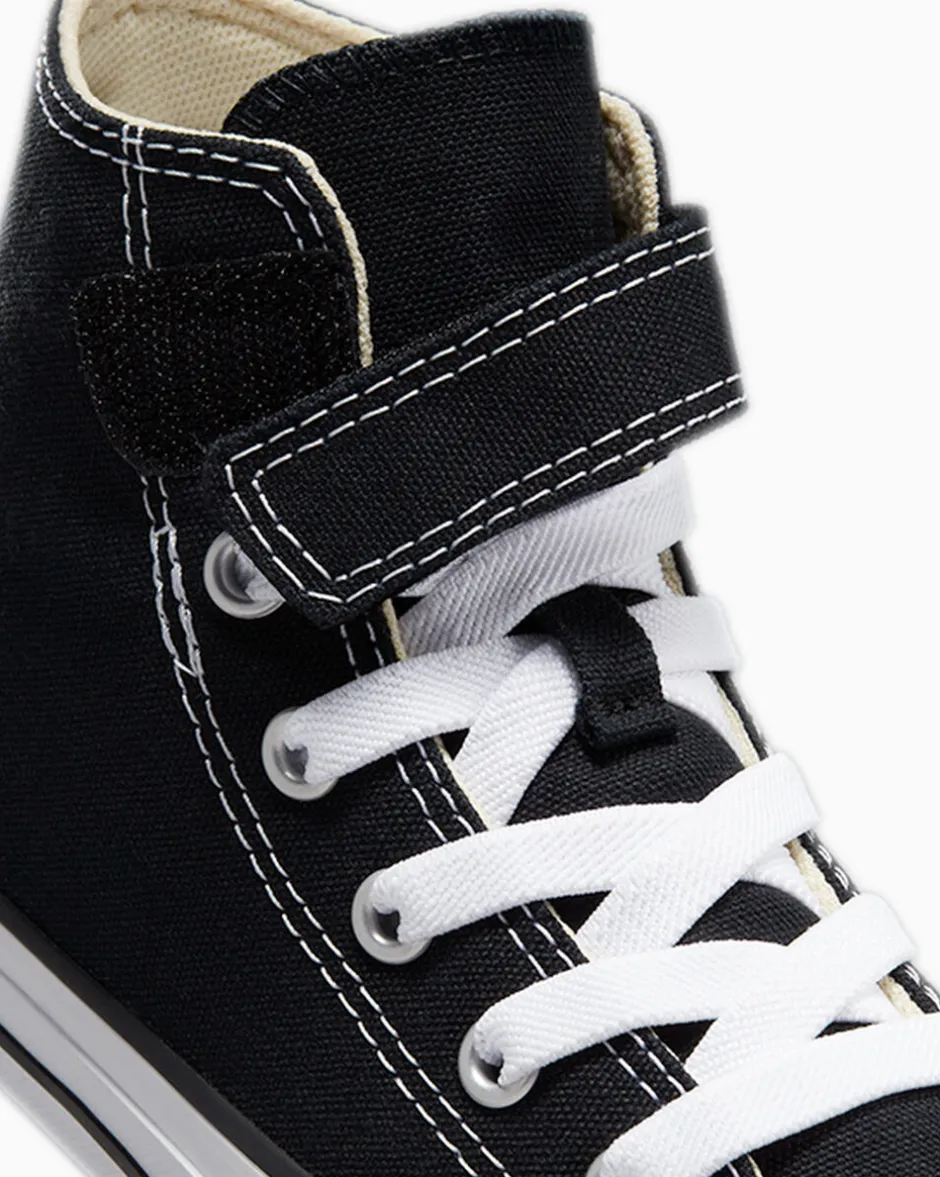 Converse Neonati E Bimbi Piccoli (Età 0-4 Anni)|Ragazzi (Età 8-12 Anni)<Chuck Taylor All Star Easy-On Nero/Naturale/Bianco