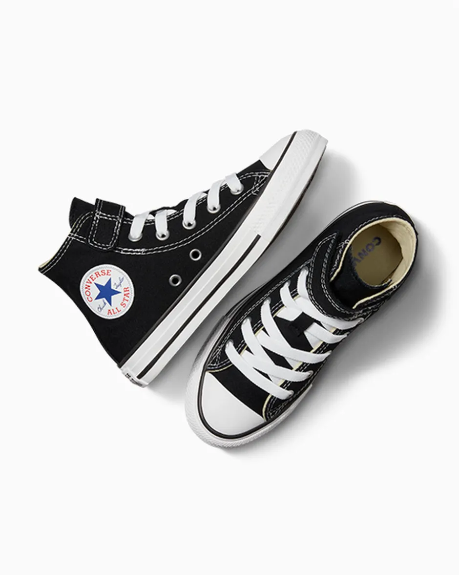 Converse Neonati E Bimbi Piccoli (Età 0-4 Anni)|Ragazzi (Età 8-12 Anni)<Chuck Taylor All Star Easy-On Nero/Naturale/Bianco