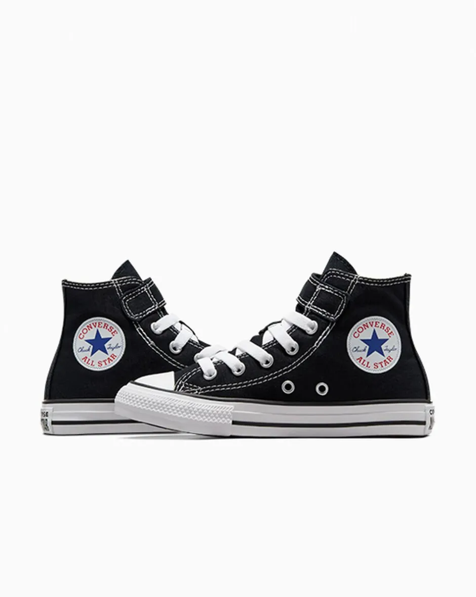 Converse Neonati E Bimbi Piccoli (Età 0-4 Anni)|Ragazzi (Età 8-12 Anni)<Chuck Taylor All Star Easy-On Nero/Naturale/Bianco
