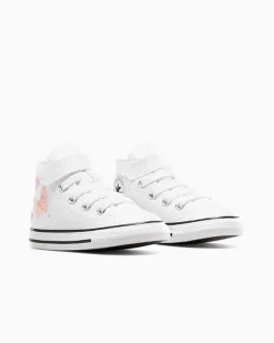 Converse Facile Da Indossare E Togliere<Chuck Taylor All Star Easy On Butterflies Bianco/Fase rosa/Grape Fizz