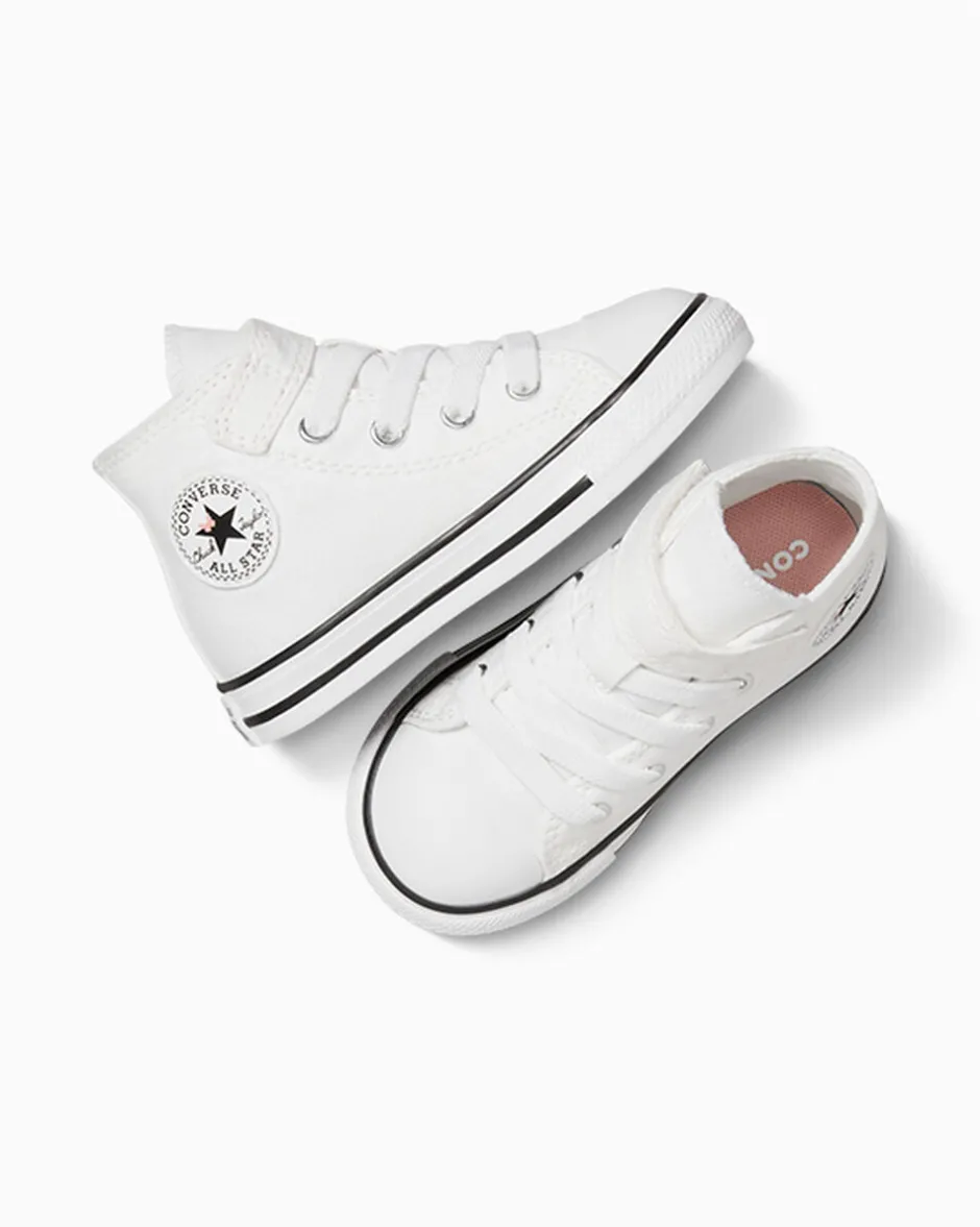 Converse Facile Da Indossare E Togliere<Chuck Taylor All Star Easy On Butterflies Bianco/Fase rosa/Grape Fizz