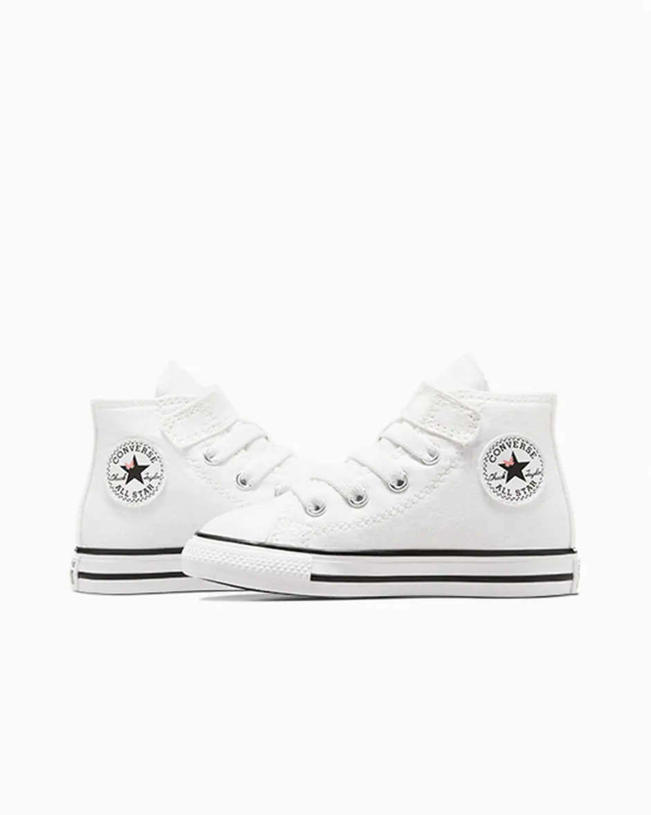 Converse Facile Da Indossare E Togliere<Chuck Taylor All Star Easy On Butterflies Bianco/Fase rosa/Grape Fizz
