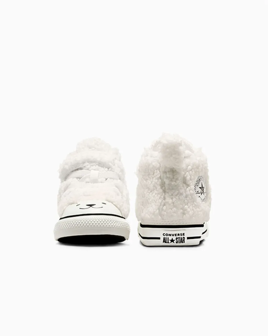 Converse Facile Da Indossare E Togliere<Chuck Taylor All Star Easy On Faux Sherpa Egret/Bianco vintage