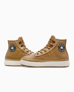 Converse Modelli Alti|Modelli Alti<Chuck Taylor All Star Equip Waterproof Fungo marrone chiaro/Fungo marrone chiaro