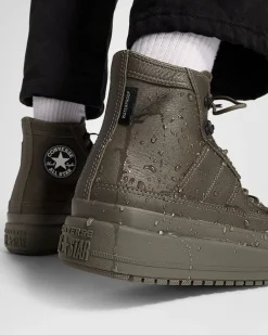 Converse Modelli Alti|Modelli Alti<Chuck Taylor All Star Equip Waterproof Truffle/Truffle/Black