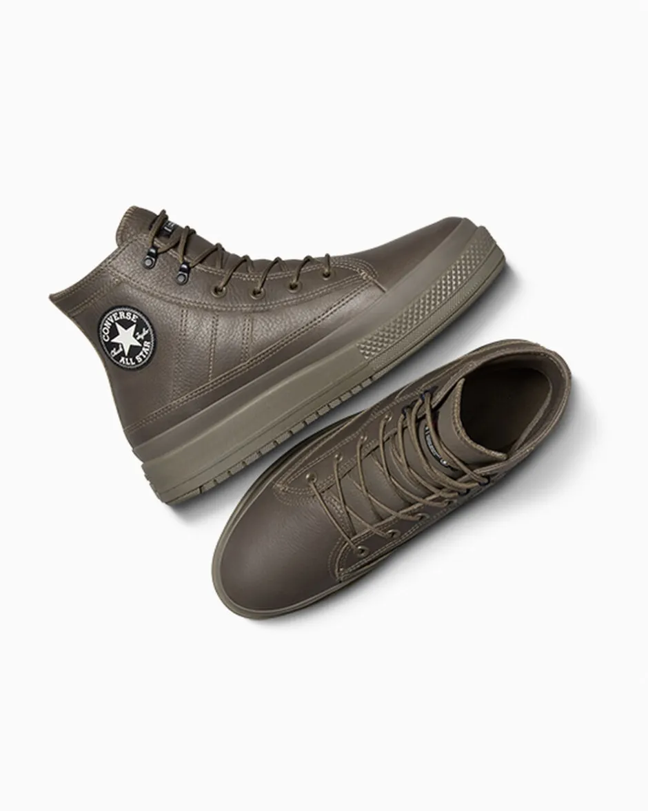 Converse Modelli Alti|Modelli Alti<Chuck Taylor All Star Equip Waterproof Truffle/Truffle/Black