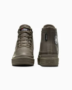 Converse Modelli Alti|Modelli Alti<Chuck Taylor All Star Equip Waterproof Truffle/Truffle/Black