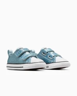 Converse Ragazza|Modelli Bassi<Chuck Taylor All Star Glitter Winter Slay/Bianco/Nero