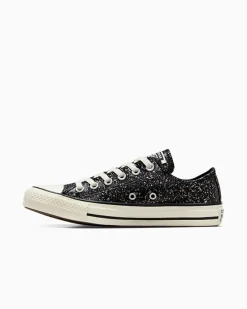 Converse Modelli Bassi|Chuck Taylor All Star<Chuck Taylor All Star Glitter Nero/Egret/Nero