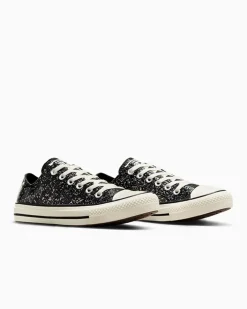 Converse Modelli Bassi|Chuck Taylor All Star<Chuck Taylor All Star Glitter Nero/Egret/Nero