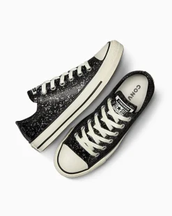 Converse Modelli Bassi|Chuck Taylor All Star<Chuck Taylor All Star Glitter Nero/Egret/Nero