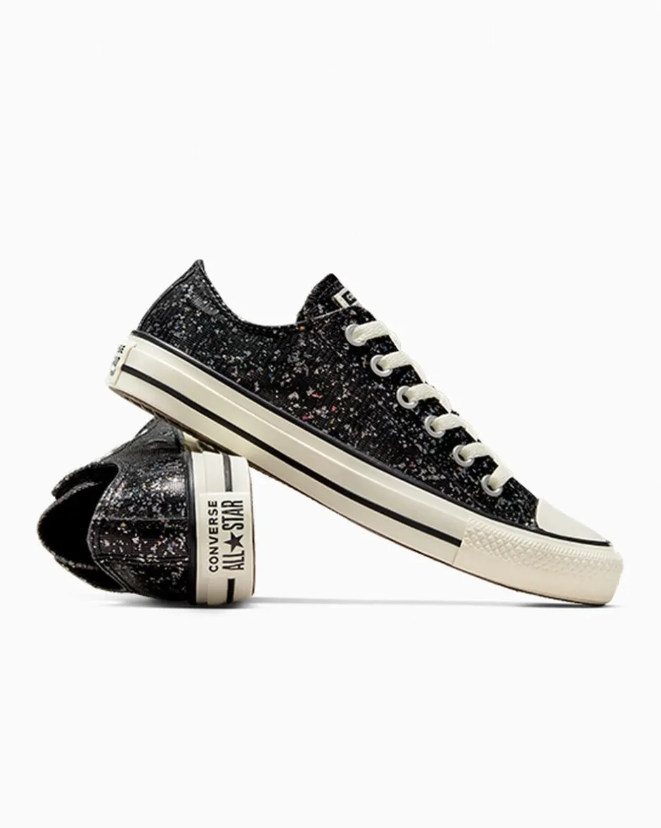 Converse Modelli Bassi|Chuck Taylor All Star<Chuck Taylor All Star Glitter Nero/Egret/Nero