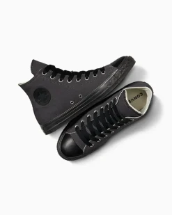 Converse Modelli Alti|Modelli Alti<Chuck Taylor All Star Heavy Canvas Materia scura/Nero/Nero