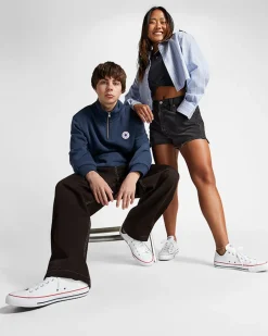 Converse Modelli Bassi|Chuck Taylor All Star<Chuck Taylor All Star Leather Bianco