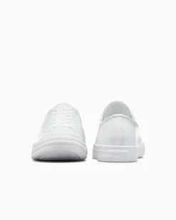 Converse Modelli Bassi|Chuck Taylor All Star<Chuck Taylor All Star Leather Bianco mono