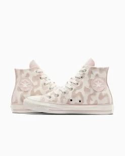 Converse Ragazza<Chuck Taylor All Star Leopard Egret/Flush Stone/Egret