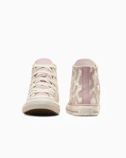 Converse Ragazza<Chuck Taylor All Star Leopard Egret/Flush Stone/Egret