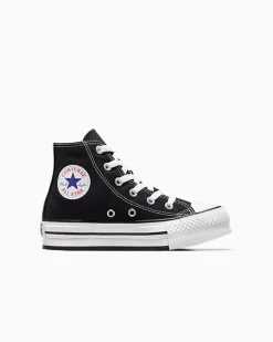 Converse Ragazzi (Età 8-12 Anni)|Ragazzo<Chuck Taylor All Star Lift Platform Nero/Bianco/Nero