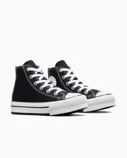Converse Ragazzi (Età 8-12 Anni)|Ragazzo<Chuck Taylor All Star Lift Platform Nero/Bianco/Nero