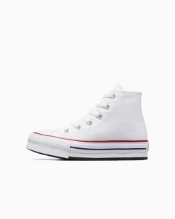 Converse Ragazzi (Età 8-12 Anni)|Ragazzo<Chuck Taylor All Star Lift Platform Bianco/Granato/Navy