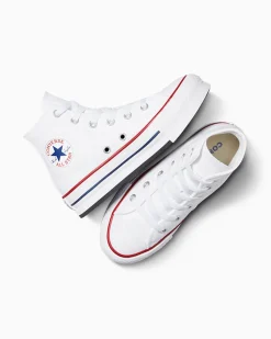 Converse Ragazzi (Età 8-12 Anni)|Ragazzo<Chuck Taylor All Star Lift Platform Bianco/Granato/Navy