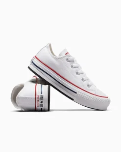 Converse Bambini (Età 4-8 Anni)|Ragazzi (Età 8-12 Anni)<Chuck Taylor All Star Lift Platform Bianco/Granato/Navy
