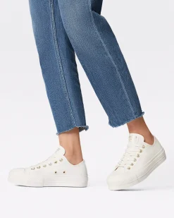 Converse Modelli Bassi|Modelli Con Platform<Chuck Taylor All Star Lift Platform Mono White Bianco vintage/Bianco vintage