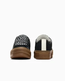 Converse Chuck Taylor All Star|Chuck Taylor All Star<Chuck Taylor All Star Lift Platform Suede Nero/Egret/Marrone chiaro