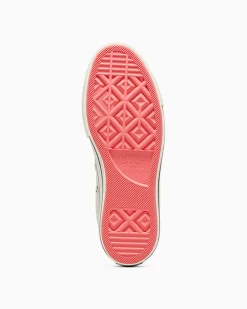 Converse Modelli Alti|Modelli Con Platform<Chuck Taylor All Star Lift Platform Little Flowers Egret/Egret/Rosa anguria