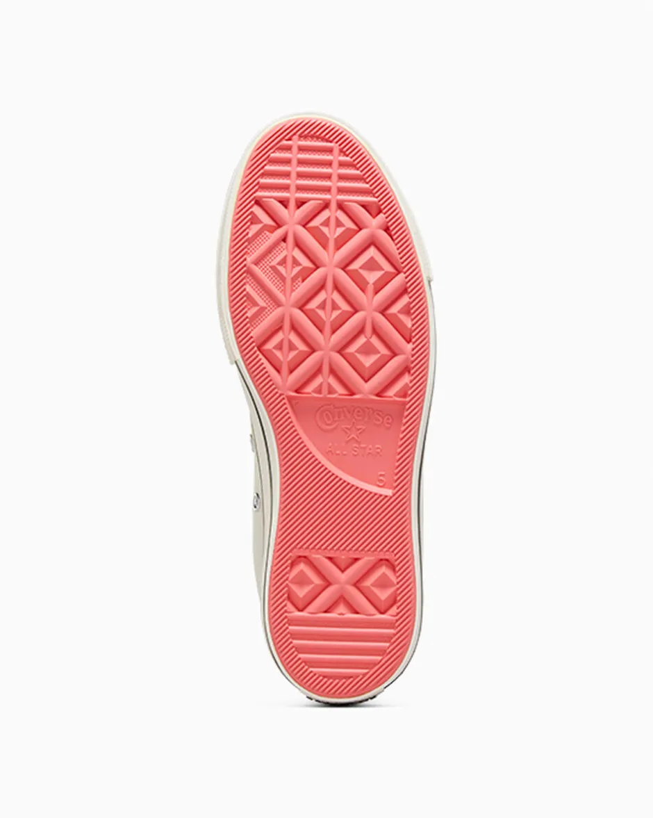 Converse Modelli Alti|Modelli Con Platform<Chuck Taylor All Star Lift Platform Little Flowers Egret/Egret/Rosa anguria